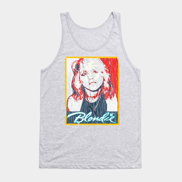 Blondie Vintage Poster Tank Top by erd's